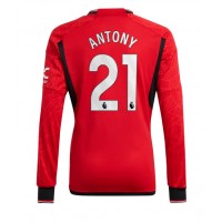 Echipament fotbal Manchester United Antony #21 Tricou Acasa 2023-24 maneca lunga